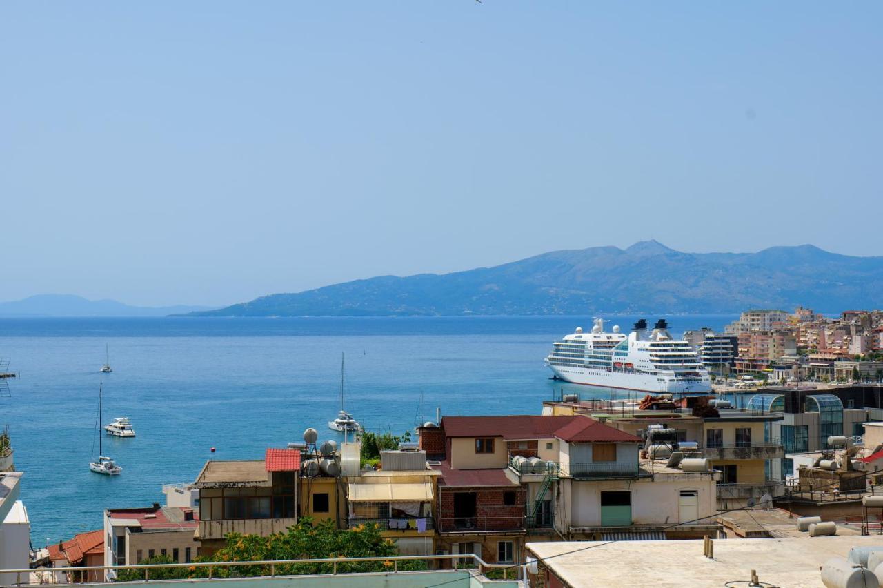 Elidon Apartments Sarandë Exterior foto